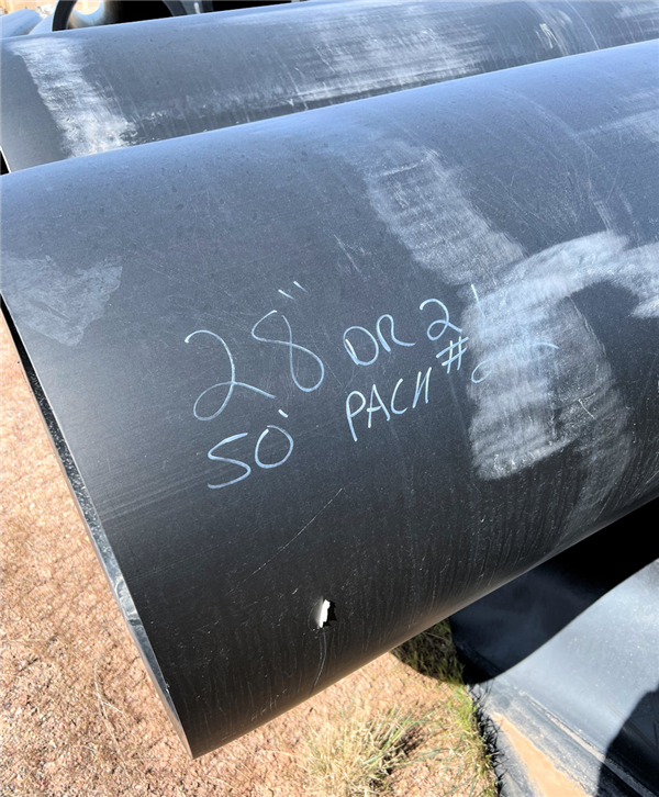 1 Unit - Lot Of 7,600 Feet Of Unused Dr7, Dr11, Dr21, Dr32.5 Hdpe Pipe In Various Diameter)